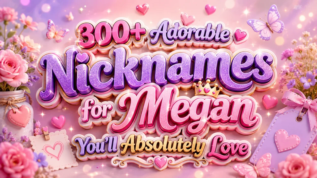 300+ Adorable Nicknames for Megan You’ll Absolutely Love
