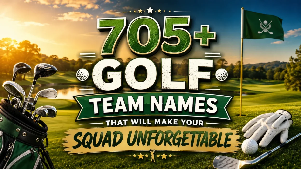 705+ Golf Team Names That Will Make Your Squad Unforgettable