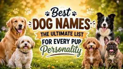Best Dog Names The Ultimate List for Every Pup Personality
