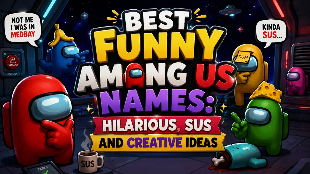 Best Funny Among Us Names Hilarious, Sus and Creative Ideas