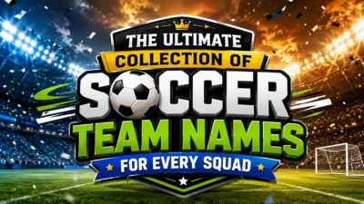 The Ultimate Collection of Soccer Team Names for Every Squad