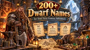 200+ Dwarf Names for Your Next Fantasy Adventure