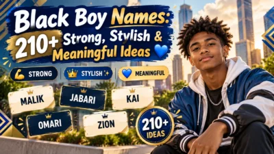 Black Boy Names: 210+ Strong, Stylish & Meaningful Ideas 💙