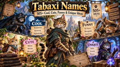Tabaxi Names: 505+ Cool, Cute, Funny & Unique Ideas