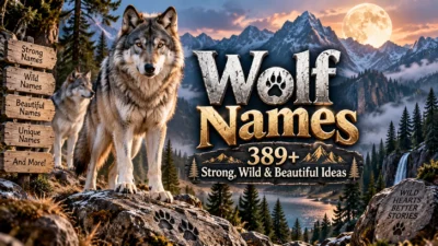 Wolf Names 389+ Strong, Wild & Beautiful Ideas