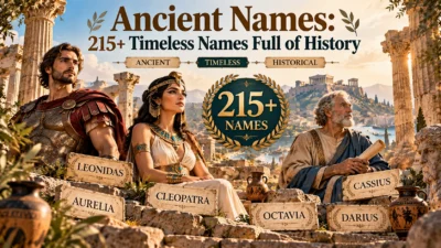 Ancient Names: 215+ Timeless Names Full of History