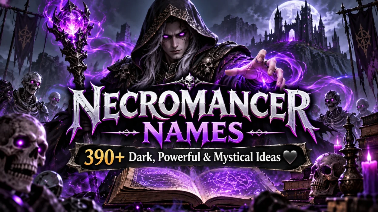 Necromancer Names: 390+ Dark, Powerful & Mystical Ideas 🖤