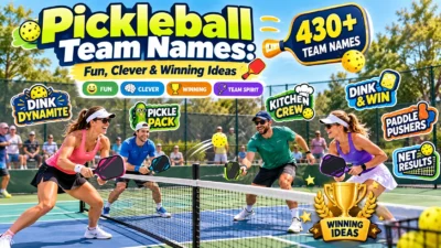 Pickleball Team Names: 430+ Fun, Clever & Winning Ideas 🏓