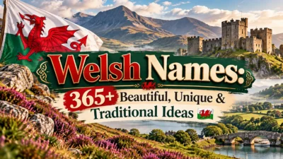 Welsh Names: 365+ Beautiful, Unique & Traditional Ideas 🏴